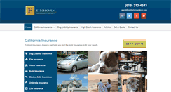 Desktop Screenshot of einhorninsurance.com